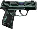 Sig Sauer P365 "Outlander Blue Laser" Handgun 9mm Luger 10rd Magazines(2) 3.1" Spectrum Barrel X-RAY 3 Sights Manual Safety