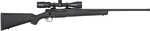 Mossberg Patriot w/Optic Full Size 350 Legend 4+1 22" Matte Blued Fluted Threaded Barrel, Matte Blued Stainless Steel Receiver Drilled & Tapped, Black Fixed Synthetic Stock, Vortex Crossfire II 3-9x40mm Scope, Right Hand