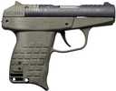 Kel-Tec PR-3AT Compact Frame 380 ACP 13+1 2.85" Black Rotating Barrel Shroud, Green Polymer Frame