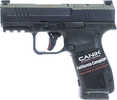 Canik Mete MC9L *CA Compliant 9mm Luger 10+1 3.18" Black Steel Barrel, Black Nitride Steel Serrated Slide, Black Polymer Frame w/Picatinny Rail, Interchangeable Backstrap Grip