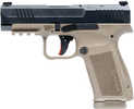 Canik Mete MC9LS *CA Compliant 9mm Luger 10+1 3.63" Black Steel Barrel, Black Nitride Steel Serrated Slide, Flat Dark Earth Polymer Frame w/Picatinny Rail, Interchangeable Backstrap Grip