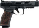 Canik SFx Rival-S Full Size Frame 9mm Luger 18+1 5" Black Steel Barrel, Black Steel Optic Ready/Ported/Serrated Slide, Black Steel Frame w/Picatinny Rail, Rosewood Grip