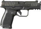 Rost Martin RM1C 9mm Luger 17+1 4" Black Compensated Match Grade Barrel, Black Tenifer Optic Ready/Serrated Steel Slide, Black Polymer Frame w/Picatinny Rail, Textured Grip