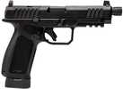 Rost Martin RM1F Tactical 9mm Luger 24+1 4.50" Black Threaded Barrel, Black Nitron Steel Optic Ready/Serrated Slide, Black Polymer Frame w/Picatinny Rail, Interchangeable Backstrap Grip, RMR Footprint, Ambidextrous