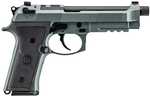 Beretta USA M9A4 Overlanding Full Size Frame 9mm Luger 18+1 5.10" Black Threaded Barrel, Lunar Cerakote Steel Optic Ready/Serrated Slide, Lunar Cerakote Aluminum Frame w/Beavertail & Picatinny Rail, Ambidextrous