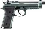 Beretta USA M9A4 Overlanding Full Size Frame 9mm Luger 15+1 5.10" Black Threaded Barrel, Lunar Cerakote Steel Optic Ready/Serrated Slide, Lunar Cerakote Aluminum Frame w/Beavertail & Picatinny Rail, Ambidextrous