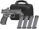 Springfield Armory Echelon 40F.C Gear Pac 9mm Luger 10+1 4" Black Melonite Barrel, Steel Optic Ready/Serrated Slide, Black Polymer Frame w/Picatinny Rail, Ambidextrous