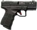 Sarsilmaz SAR9 Gen3 Sub-Compact 9mm Luger 10+1 3.30" Black Barrel, Black Steel Optic Cut/Serrated Slide, Black Polymer Frame w/Picatinny Rail, Textured Grip, RMSc Footprint