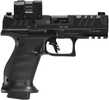 Walther Arms PDP Pro ACRO Compact 9mm Luger 10+1 4" Black Polygonal Rifled Barrel, Serrated w/Optic Slide, Black Polymer Frame w/Picatinny Rail, Textured Polymer Grip, Aimpoint Acro P-2 Red Dot