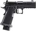 Alpha Foxtrot AF1911 Romulus Compact 9mm Luger 20+1 4.25" Black Ported Barrel, Black DLC Stainless Steel Optic Ready/Serrated Slide, Black DLC Stainless Steel Frame w/Beavertail & Picatinny Rail,Black Textured Grip, RMR/RMSc Footprint