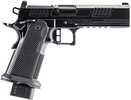 Alpha Foxtrot AF1911 Romulus Full Size 9mm Luger 20+1 5" Black Bull Ramped Barrel, Polished DLC Stainless Steel Optic Ready/Serrated Slide, Polished DLC Stainless Steel Frame w/Beavertail & Picatinny Rail, Polymer Grip, RMSc Footprint