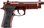 Beretta USA M9A4 Overlanding Full Size Frame 9mm Luger 18+1 5.10" Black Threaded Barrel, Clay Cerakote Steel Optic Ready/Serrated Slide, Clay Cerakote Aluminum Frame w/Beavertail & Picatinny Rail, Ambidextrous