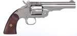 Taylor's & Company Uberti Schofield 2nd Model Revolver 45 Colt 5" Barrel Nickel Finish