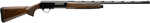 Browning A5 Hunter 20 Gauge Semi-Auto 3" 4, 2 3/4" Shells 28" High Gloss Blued Vent Rib Barrel, Gloss Black Anodized Aluminum Receiver, Adjustable LOP & Shim Gloss Turkish Walnut Wood Stock