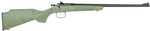 Crickett My First Rifle Gen2 22 LR 1rd 16.13" Blued Single Shot Barrel, Drilled & Tapped Receiver, Green w/Black Webbing Fixed Synthetic Stock