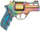 Chiappa Firearms Rhino 30DS 357 Mag 6 Shot 3" Nebula PVD Steel Barrel & Cylinder, Nebula PVD Alloy Frame, Blue Laminate Grip