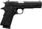 Tisas B2 Stealth Custom 1911 Sports South Exclusive 45 ACP 8+1 5" Stainless Barrel, Black Cerakote Engraved Stainless Steel Serrated Slide, Matte/Gloss Black Cerakote Engraved Steel Frame w/Beavertail, Engraved Aluminum Grips