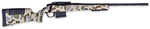 Weatherby 307 Hush 308 Win 5+1 20" Graphite Black Cerakote Fluted Threaded Barrel, Graphite Black Cerakote Picatinny Rail Steel Receiver, Adj Cheek Piece & LOP Hush Tundra Camo Synthetic Stock, Ambidextrous, 2" Muzzle Brake
