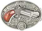 North American Arms Chuckwagon w/Belt Buckle 22 Mag 5rd Shot 1.13" Matte Stainless Steel Barrel, Stainless Cylinder & Frame, Rosewood Grip