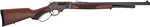 Henry Side Gate Full Size 45-70 Gov 4+1 22" Blued Octagon Barrel, Color Case Hardened Steel Receiver, American Walnut Stock Right Hand