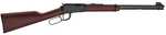 Henry Classic 22 WMR 12+1 18.50" Blued Round Barrel, Black Aluminum Grooved Receiver, American Walnut Straight Grip Stock