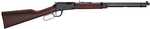 Henry Frontier 17 HMR 13+1 20" Blued Octagon Barrel, Black Aluminum Receiver, American Walnut Straight Grip Stock