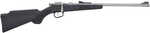 Henry Mini Bolt Youth 22 S/L/LR 1rd 16.25" Matte Stainless Steel Barrel, Matte Drilled & Tapped Stainless Steel Receiver, Black Fixed w/Pistol Grip Synthetic Stock, Right Hand