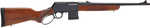 Henry Supreme 223 Rem/5.56 NATO 10+1 18" Blued Threaded Barrel, Black Hardcoat Anodize Drilled & Tapped Aluminum Receiver, Fixed American Walnut Stock, Ambidextrous