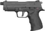 Retay USA RXP 22 LR 13+1 4" Threaded Barrel, Gray Cerakote Optic Ready/Serrated Slide, Black Cerakote Polymer Frame w/Accessory Rail, RMSc/RMR Footprint