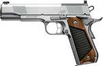 Kimber Stainless II 9mm Luger 9+1 5" Stainless Deep Crown Barrel, Satin Stainless Steel Optic Ready/Serrated Slide, Satin Stainless Steel Frame w/Beavertail, Black Walnut w/G10 Insert Grip