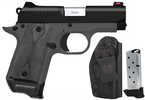 Kimber Micro 9 Shadow Ghost RTC-K Bundle Micro Frame 9mm Luger 7+1 3.15" Stainless Match Grade Barrel, Black Serrated Stainless Steel Slide, Kimpro II Gray Aluminum Frame w/Beavertail, Black/Gray G10 Grip, 2 Tac-Mags & Nylon Holster