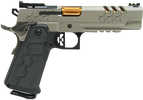 Kimber 2K11 Target 9mm Luger 10+1 5" Coyote PVD Bull Barrel, Matte Kim Pro Graphite Lightening Cut/Optic Ready/Serrated Stainless Steel Slide & Stainless Steel Frame w/Beavertail & Picatinny Rail, MJD Black Grip Module