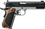 Kimber Custom II Gen II 45 ACP 7+1 5" Stainless Deep Crown Barrel KimPro II Black Matte Steel Optic Ready/Serrated Slide, Matte Stainless Steel Frame w/Beavertail, Black Walnut w/G10 Insert Grip, Trijicon RMR Footprint