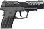 Kel-Tec P15 *CA Compliant Compact Frame 9mm Luger 10+1 4" Black Steel Barrel, Black Nitride Serrated Steel Slide, Black Polymer Frame w/Picatinny Rail, Black Stippled Grip, Ambidextrous