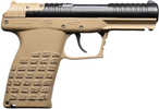 Kel-Tec PR57 Compact Frame 5.7x28mm 20+1 4" Black Steel Barrel, Tan Optic Ready/Serrated Slide, Tan Textured Grip