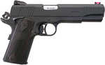 T R Imports 1911 45 ACP 7+1 Overall Black, Black Polymer Grip