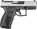 Derya Firearms DY9Z Micro Compact 9mm Luger 15+1 3.50" Black Barrel, Silver Alloy Steel Optic Ready/Serrated Slide, Black Polymer Frame w/Accessory Rail, Interchangeable Backstrap Grip, RMSc Footprint