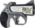 Bond Arms 30th Anniversary 45 Colt (Long Colt)/410 Gauge 2 Shot 3" Engraved Matte Stainless Steel Barrel & Rough Matte Stainless Steel Frame, Black Rubber Grips