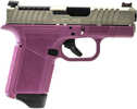 Gforce Rapture Sub-Compact Frame 9mm Luger 12+1 3.25" Black Steel Barrel, Nickel Steel Optic Cut/Serrated Slide, Pink Cerakote Polymer Frame, Shield RMSc/RMR Footprint