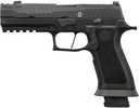 Sig Sauer P320XF M.O.D. Full Size Frame 9mm Luger 10+1 3.90" Black Steel Barrel, Matte Black DLC Optic Cut/Ported/Serrated Stainless Steel Slide & Frame w/Beavertail & Picatinny Rail, Black XSeries Grip & Hogue Michael Edition Wraptor Grip