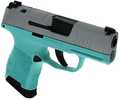Sig Sauer "Silver Slide/Robin's Egg Blue Frame" P365 Optic Ready Handgun 9mm Luger 10rd Magazines(2) 3.1" Barrel X-RAY 3 Sights