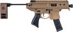 Sig Sauer MPX Copperhead 9mm Luger 20+1 3.50" Black Nitride Carbon Steel Barrel, M-LOK Handguard, Coyote Elite Cerakote Aluminum Monolithic Receiver, Coyote Synthetic 2-Position Contour Brace, Black Polymer Grip, Ambidextrous