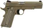 Tisas Arms 1911 Duty 45 ACP 8+1 5" Flat Dark Earth Cerakote Stainless Steel Serrated Slide & Frame w/Picatinny Rail, G10 Grip