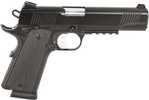 Tisas Arms 1911 Duty 45 ACP 8+1 5" Stainless Steel Barrel, Black Carbon Steel Serrated Slide & Frame w/Picatinny Rail, Black Rubber Grip