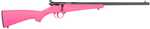 Savage Arms Rascal F-SR 22 LR 1rd 16.13" Matte Black Single Shot Threaded Barrel, Pink Synthetic Stock, Right Hand