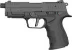 Retay USA RXP 22 LR 10+1 4" Threaded Barrel, Gray Cerakote Optic Ready/Serrated Slide, Black Cerakote Polymer Frame w/Accessory Rail, RMSc/RMR Footprint