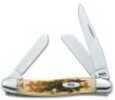 Case Cutlery Amber Series 6318 Stainless Steel Medium Stockman 00042