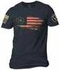 Nine Line Apparel Enlisted 9 Mens T-shirt 76 Flag Navy L
