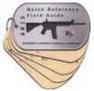 AR-15 Field Guide Maintenance Cards