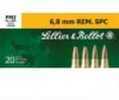6.8mm SPC 20 Rounds Ammunition Sellier & Bellot 110 Grain Full Metal Jacket